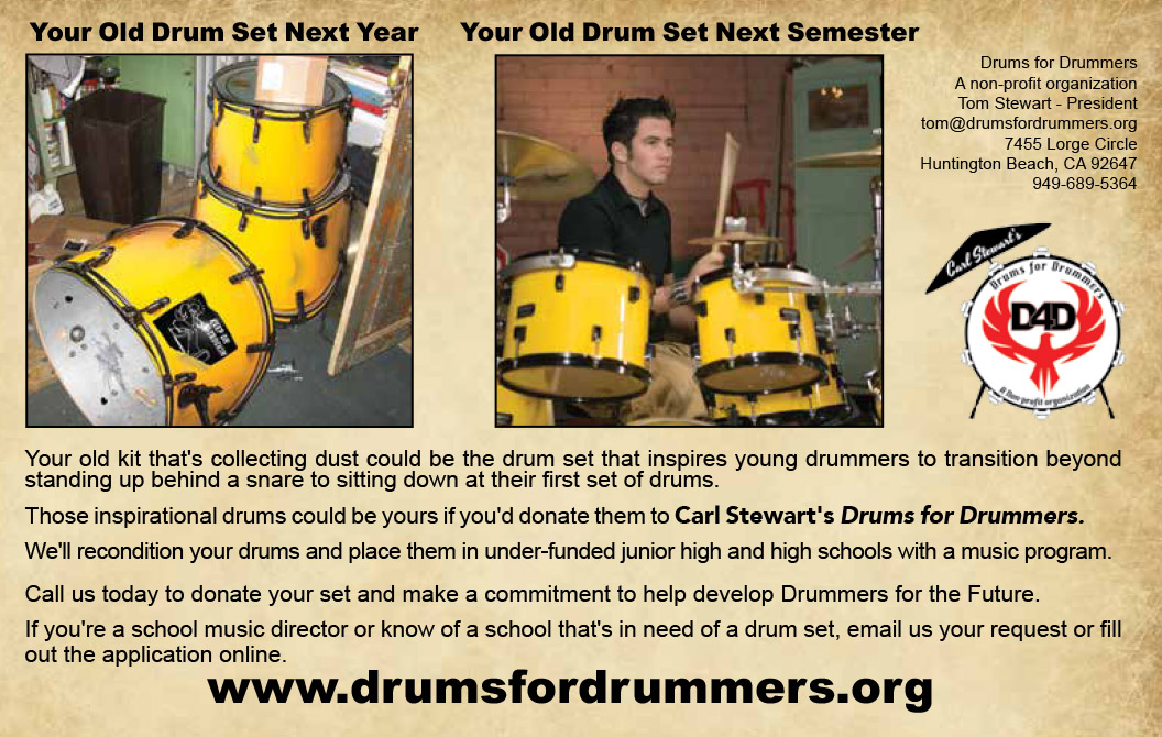 Drums Needed